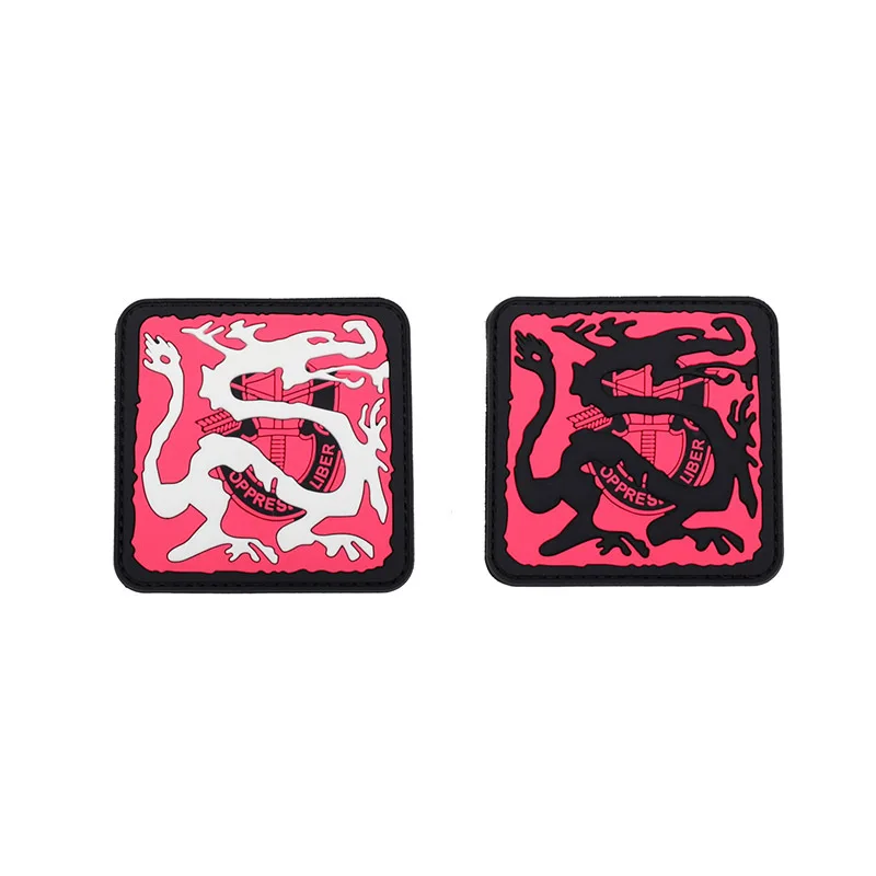 Vibrant Ronin 3D PVC Dragon Backpack Patch 6 Vibrant Ronin 3D PVC Dragon Backpack Patch - Image 6
