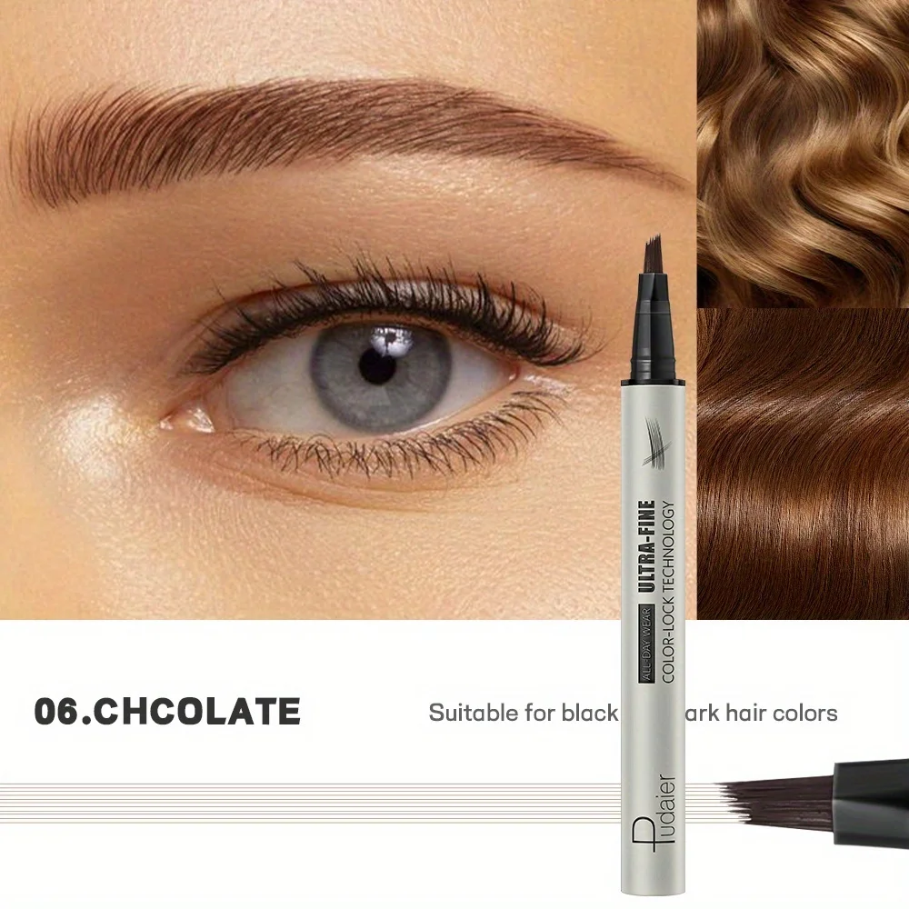Waterproof Eyebrow Pencil E3081, 8 Shades 8 Waterproof Eyebrow Pencil E3081, 8 Shades - Image 8