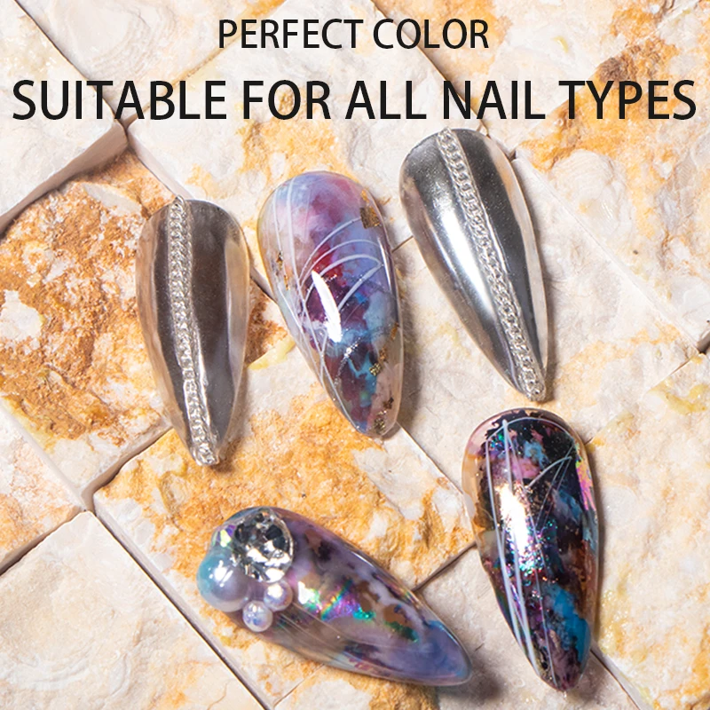 Silver Nail Foil Transfer Gel 16ml 3 Silver Nail Foil Transfer Gel 16ml - Image 3