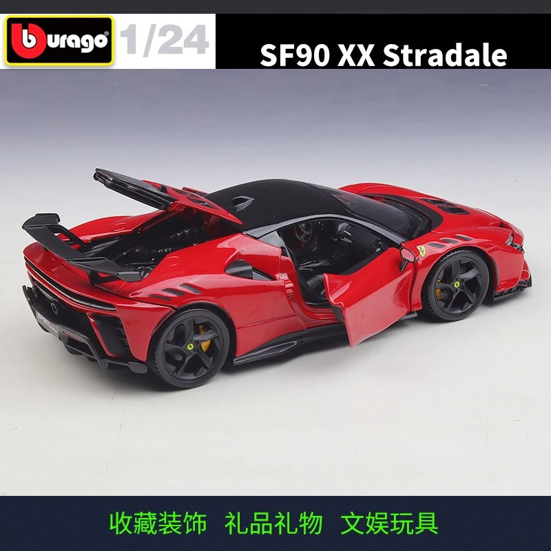 Ferrari SF90 XX Stradale 1:24 Diecast Model 2 Ferrari SF90 XX Stradale 1:24 Diecast Model - Image 2