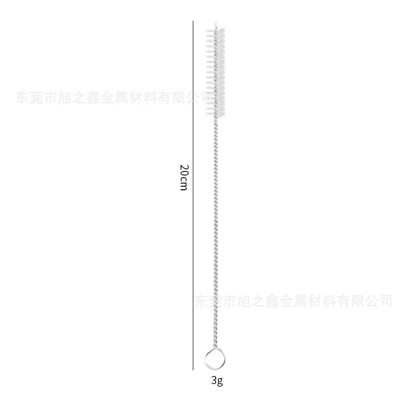 Stainless Steel Drinking Straw Cleaning Brushes Set 7 Stainless Steel Drinking Straw Cleaning Brushes Set - Image 7