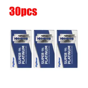Flydear Platinum Stainless Steel Safety Razor Blades 18 S4d0c9b7200f046a8986274033ac50f1f1