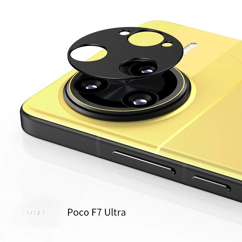 POCO F7 Camera Lens Cover Aluminum Protector 2 POCO F7 Camera Lens Cover Aluminum Protector - Image 2