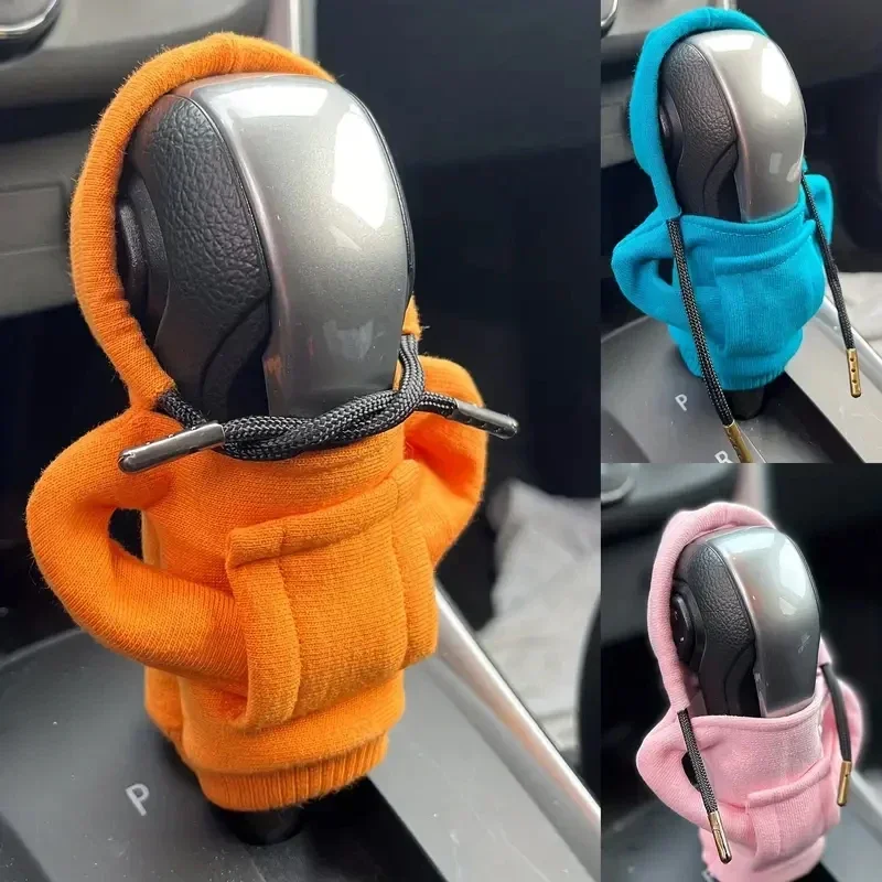 Vibrant Hoodie Shift Knob Cover for Cars 4 Vibrant Hoodie Shift Knob Cover for Cars - Image 4
