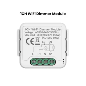 Smart ZigBee & Wi-Fi Dimmer Switch Module 10A 19 S4d6f5f70c91744d6af76ebd9f3a92943K