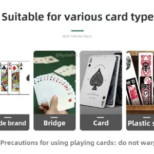 Automatic Card Shuffler for Adults 13 S4d73aef1f03f4371bcb2e4ce73aa2221X