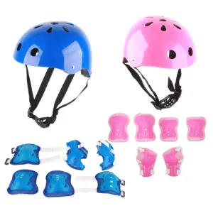 Kids Safety Helmet and Gear Set for Active Play