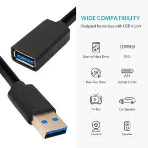 USB 3.0 Extension Cable 0.5-3m 12 S4dc016c8b1b8468c90a584060aba36b0J