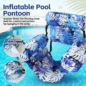 Vibrant Inflatable Floating Bed for Water Relaxation 13 S4dcfc172d9324ca2b79f98ac8babbeafU