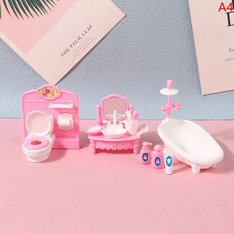 Miniature Resin Bathroom Sink Cupboard for Dollhouses 7 Miniature Resin Bathroom Sink Cupboard for Dollhouses - Image 7