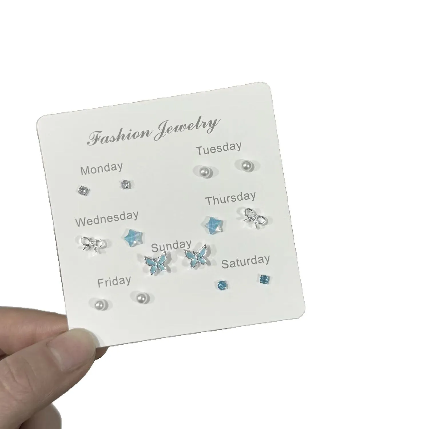 Y2K Butterfly and Star Earrings Set 4 Y2K Butterfly and Star Earrings Set - Image 4