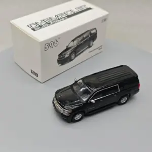 Black Police SUV Diecast Model 1:64 Scale 11 S4e165ce61a6546df826a3dca63f5f7df5