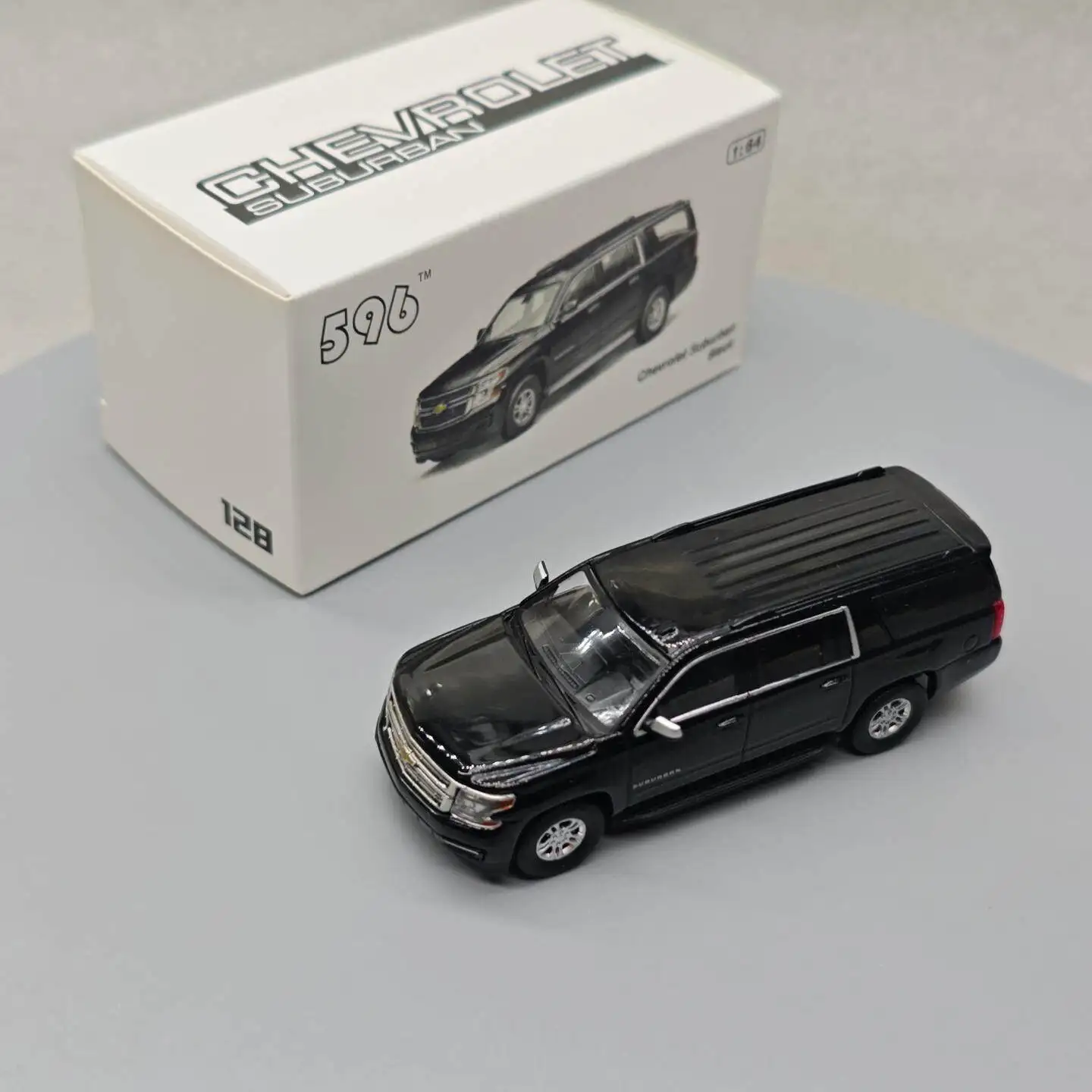 Black Police SUV Diecast Model 1:64 Scale 6 Black Police SUV Diecast Model 1:64 Scale - Image 6
