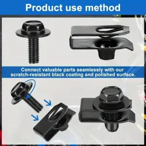 Automotive Fastener Set for Cars M6 - 40 Pieces 13 S4e6fce515c1b47a4bbc38fc425136d71U