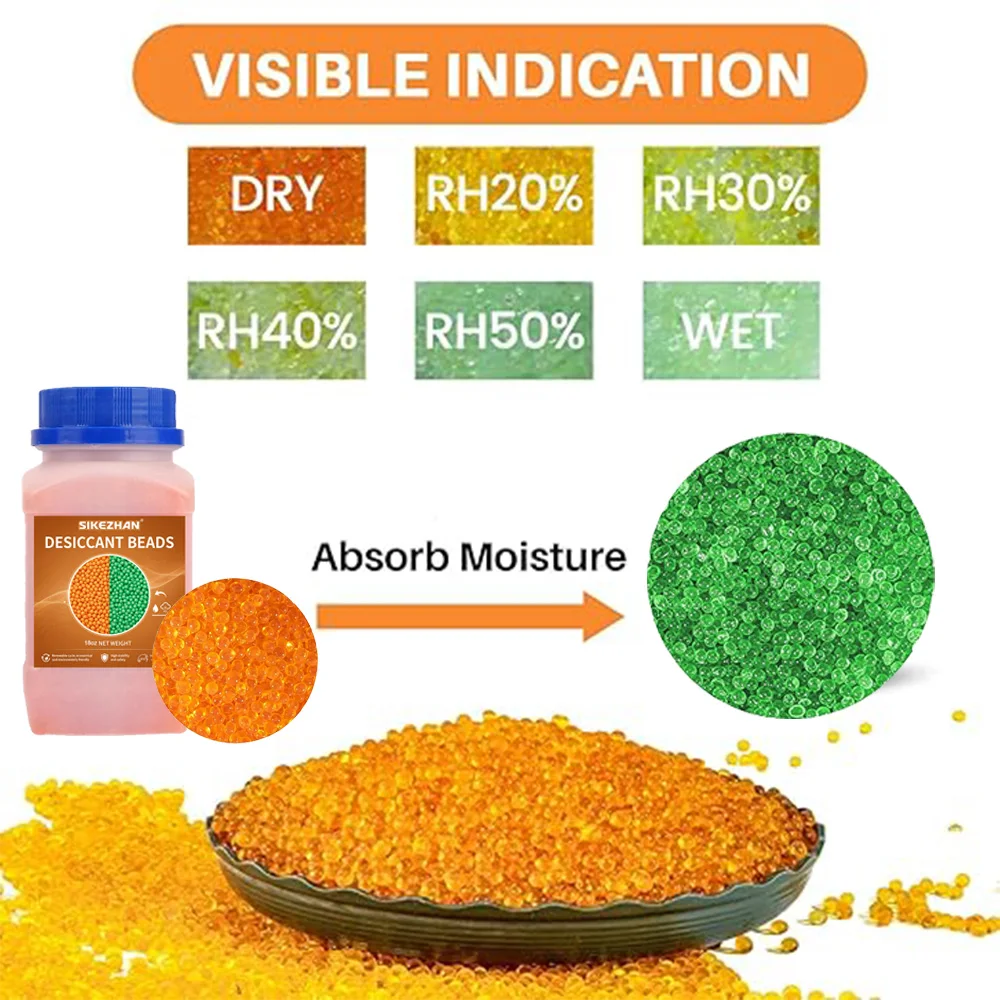 Reusable Silica Gel Moisture Absorber with Indicator 2 Reusable Silica Gel Moisture Absorber with Indicator - Image 2