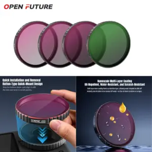 Lens Filters Kit for DJI Osmo Action 6