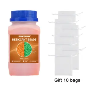 Reusable Silica Gel Moisture Absorber with Indicator 19 S4ef7714372f5404996aef0bff38b9451E