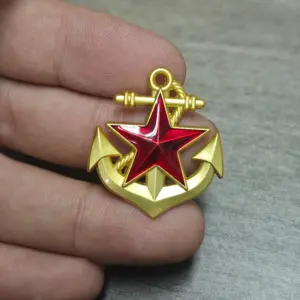 Patriotic Alloy Badge with Star and Wings 9 S4f3d737f6b544d679ac2a06d33e6e9dab