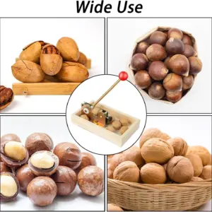 Heavy-Duty Manual Nutcracker with Brass & Wood 10 S4f9d7f95b58148d4878a8e926ede3fa95