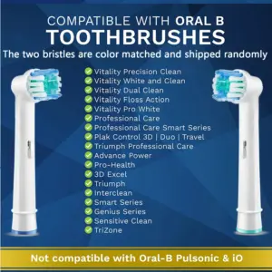 Replacement Toothbrush Heads for Oral-B & Braun 12 S4fc1f718f18e4c8a88313a2f7a033c79W