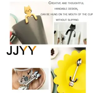 Stainless Steel Cat Coffee Spoon 13 S504ade4103c8447c89ed67a84dd9558a7