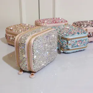 Elegant Rhinestone Jewelry Storage Box 12 S5082b59035e04926adb68c25f211f5f63