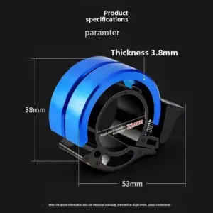 Invisible Mountain and Road Bike Bell with Colored Accent 12 S51044f04ab2445af82bbcb4d40c91b107