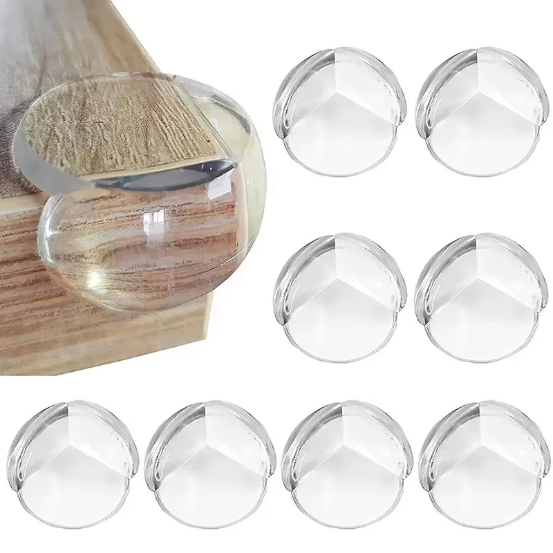 Transparent Silicone Corner Protectors Set for Furniture 3 Transparent Silicone Corner Protectors Set for Furniture - Image 3