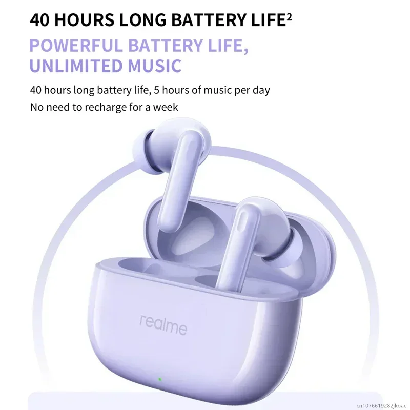 realme Buds T310 Black-CN Immersive Noise Cancelling Earbuds 5 realme Buds T310 Black-CN Immersive Noise Cancelling Earbuds - Image 5