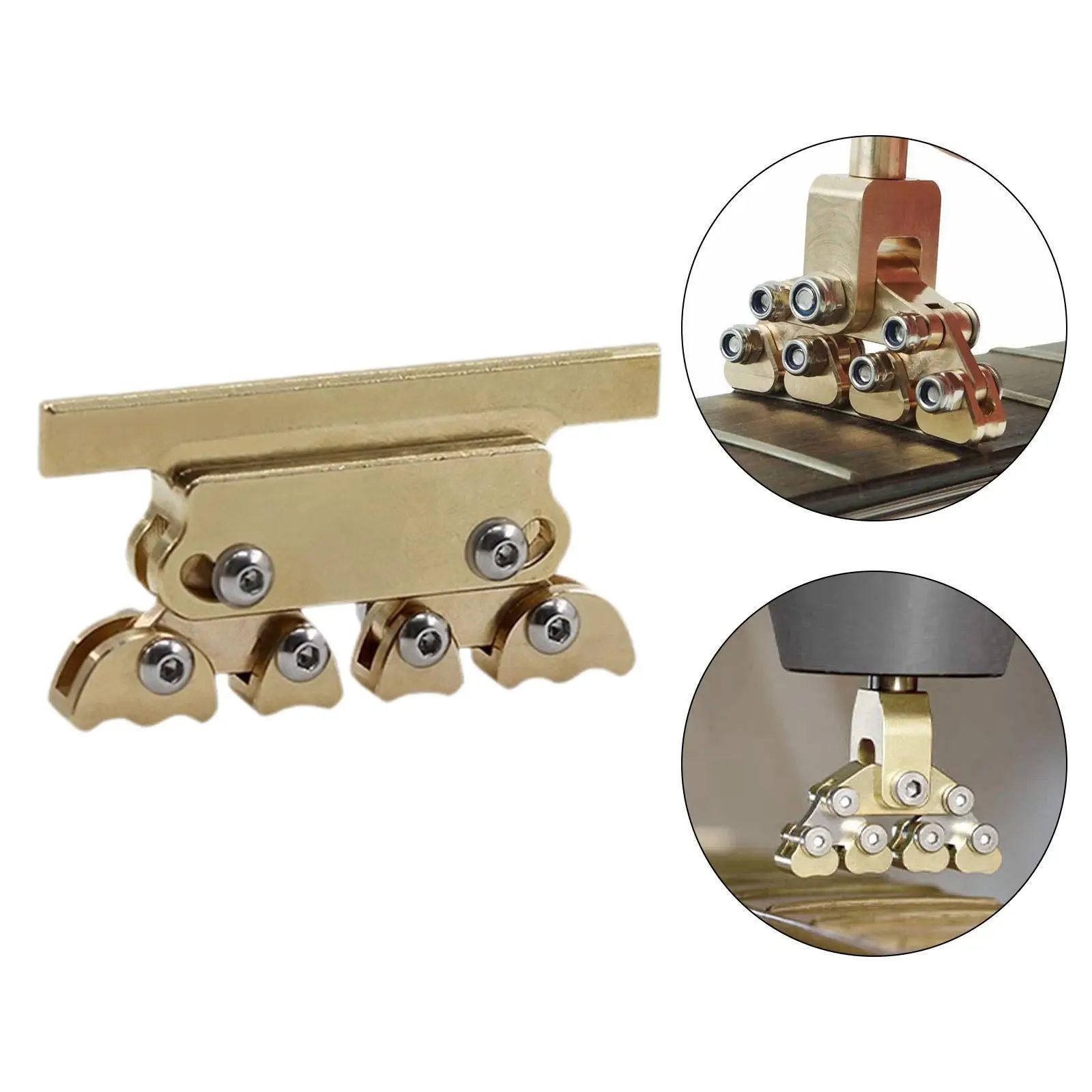 Radius Adaptive Guitar Fret Press for 6-25" Guitars 4 Radius Adaptive Guitar Fret Press for 6-25" Guitars - Image 4