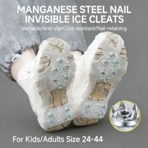Silicone Ice Crampons with Steel Spikes 7 S5206ad28529b4a2f9ddc32023b0eaa77D