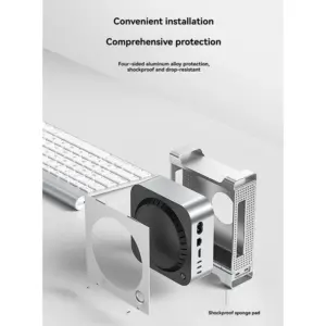 Mac Mini M4 Aluminum Docking Station with SSD Support 11 S527c21e51af84132a80eed4f91f13f73A