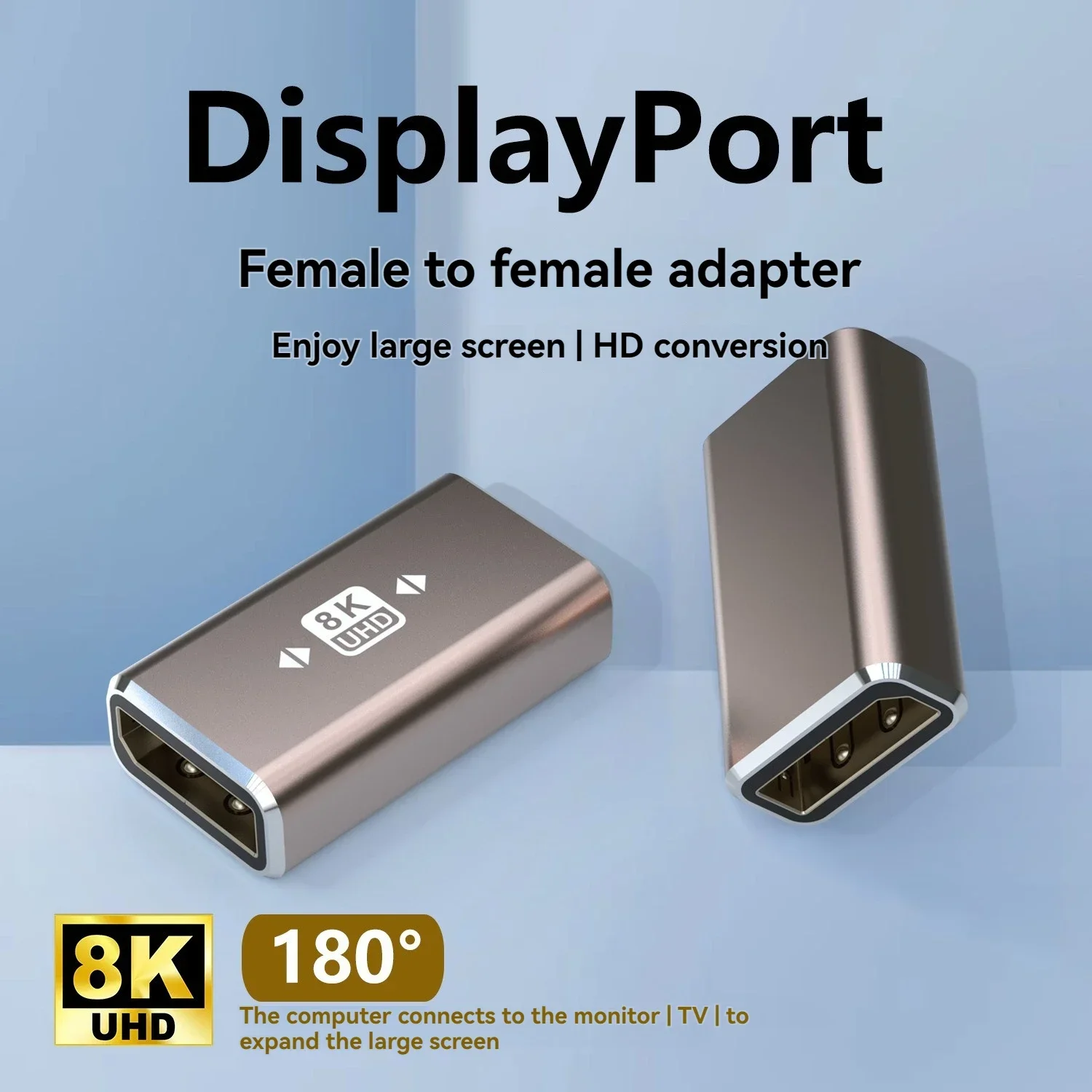 Right-Angle DisplayPort Adapter for 8K/4K at 144Hz 5 Right-Angle DisplayPort Adapter for 8K/4K at 144Hz - Image 5