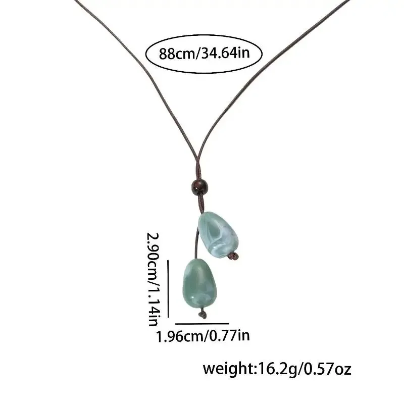 Vintage Organic Pendant Necklace with Geometric Charm 6 Vintage Organic Pendant Necklace with Geometric Charm - Image 6