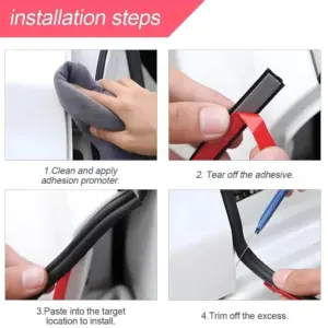 Red Car Door Seal Strip with EPDM Rubber 14 S530ef20f4ac7419b8a4f602933eb4fd0j