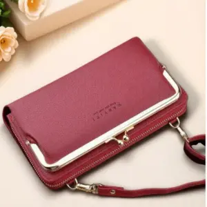 Elegant Women's Double-Layer Wallet Bag 16 S53404d5a7ea24884b1737ed4646805b9a