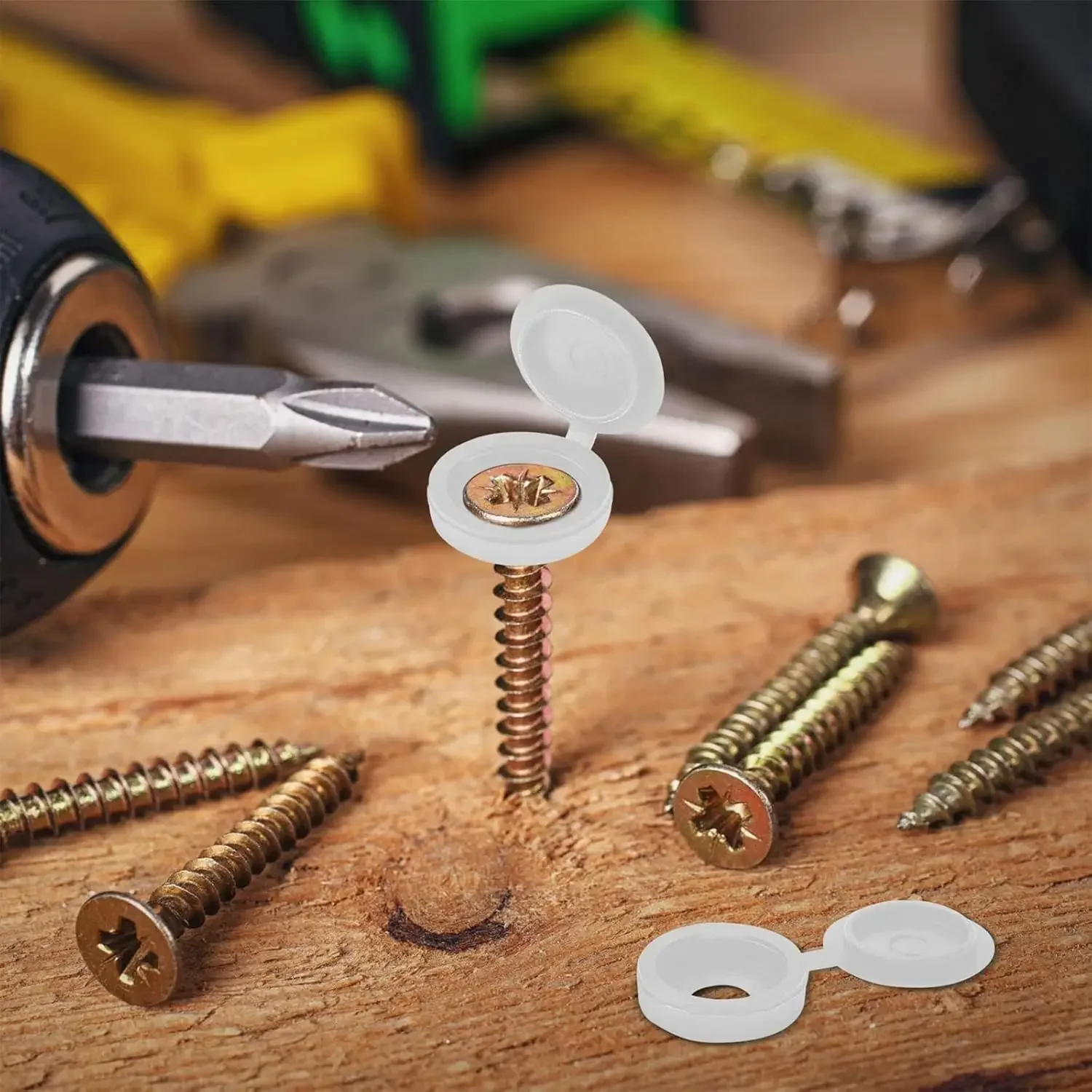 Plastic Screw Cap Covers Set for Hardware 5 Plastic Screw Cap Covers Set for Hardware - Image 5