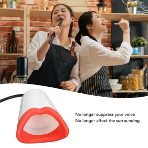 Sleek White and Red Vocal Dampener 8 S534bf00d3d214975af70b79fa5d1d11aG