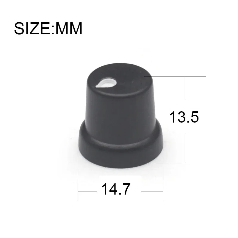 Black Guitar Control Knobs Set for Electric Guitars 2 Black Guitar Control Knobs Set for Electric Guitars - Image 2