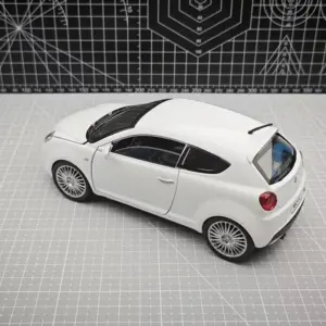 White Alfa Romeo MITO SUV Diecast Model 1:24 Scale 7 S5376d7b92f9b48efb9cc77a60ea56e32x