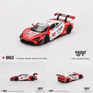 Miniature McLaren 720S GT3 Evo No. 9 IMSA Model