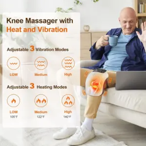 Cordless Knee Massager with Heat & Vibration 8 S53d498ecc140446880b2528129730fa7n