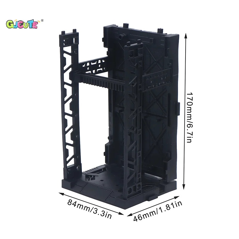 Modular Black Interlocking Display Bases Set 6 Modular Black Interlocking Display Bases Set - Image 6