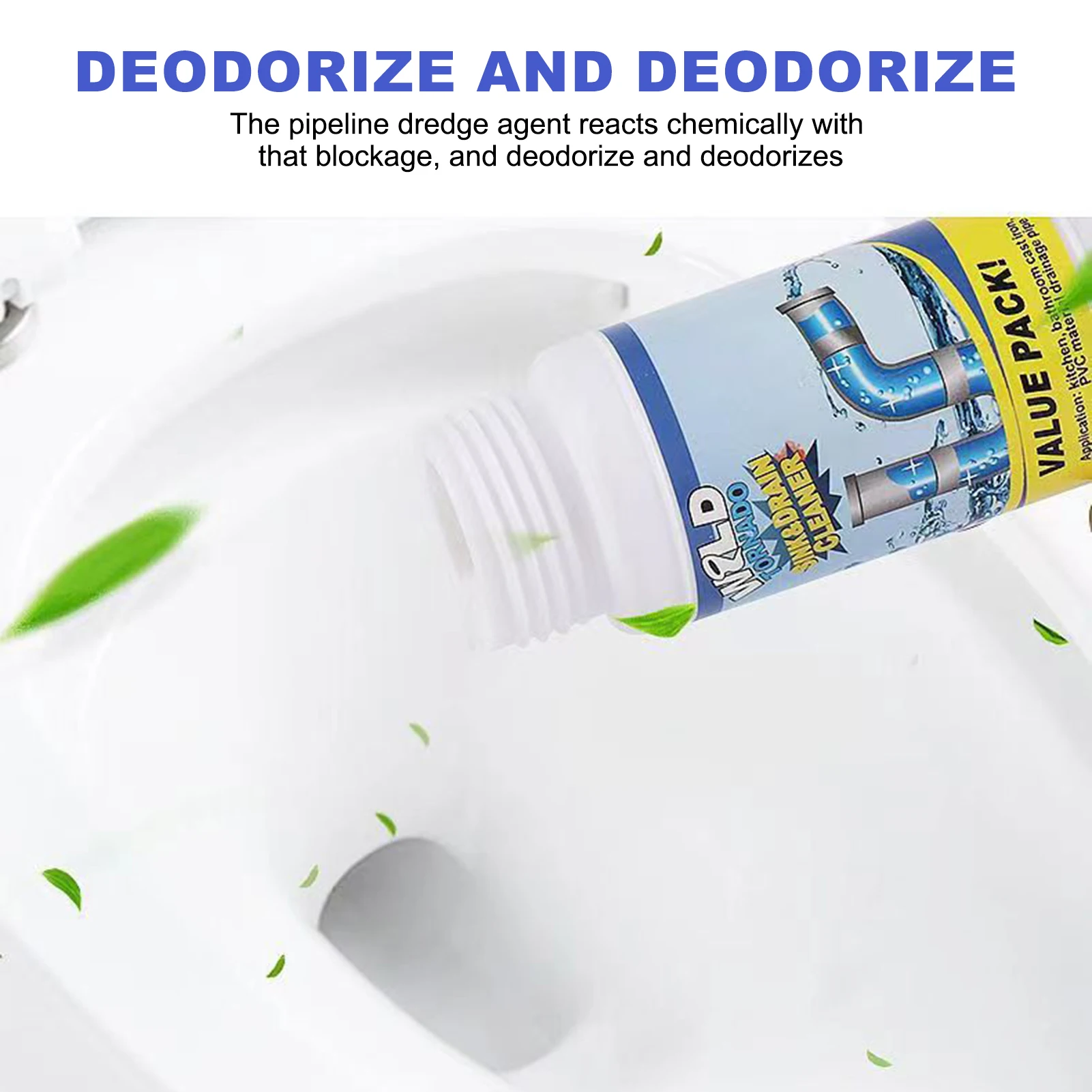 Powerful Sink and Drain Cleaning Powder 110g 3 Powerful Sink and Drain Cleaning Powder 110g - Image 3