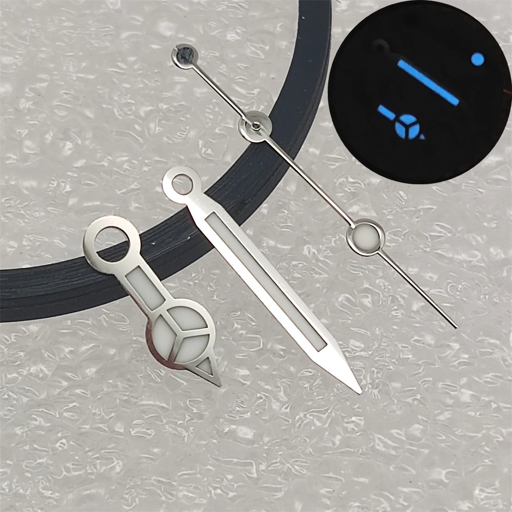 Silver Watch Hands Set for NH35 Models 3 Silver Watch Hands Set for NH35 Models - Image 3