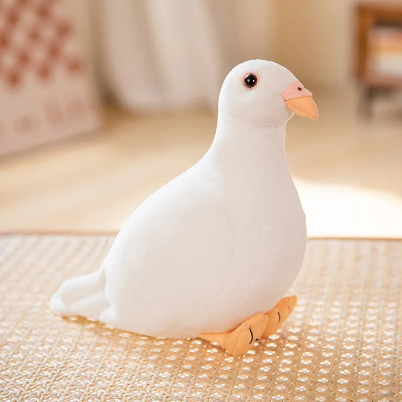 20cm Cartoon-Style Plush Pigeon Toy in Multiple Colors 6 20cm Cartoon-Style Plush Pigeon Toy in Multiple Colors - Image 6