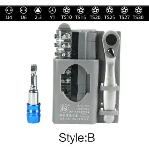 12-Piece Precision Screwdriver Set for Professionals 17 S54a96c6425c24156947d9751a7baed63j