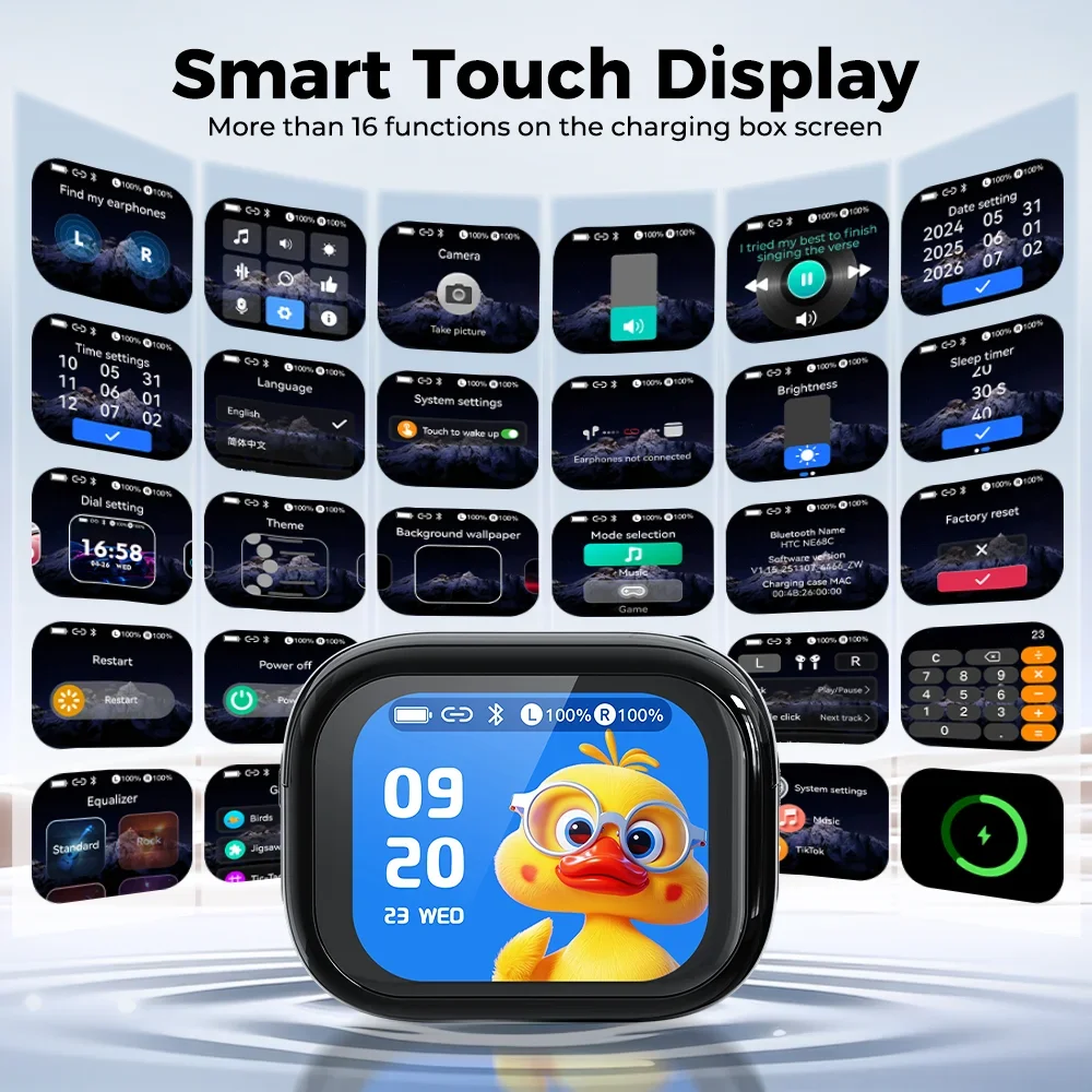 HTC NE68 Bluetooth Wireless Earbuds 2 HTC NE68 Bluetooth Wireless Earbuds - Image 2