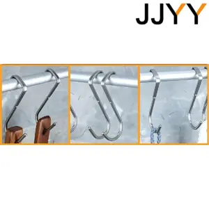 Stainless Steel S-Shaped Door Hook 10 S54e73049ac7a48bd8d65cc2423f5e954M