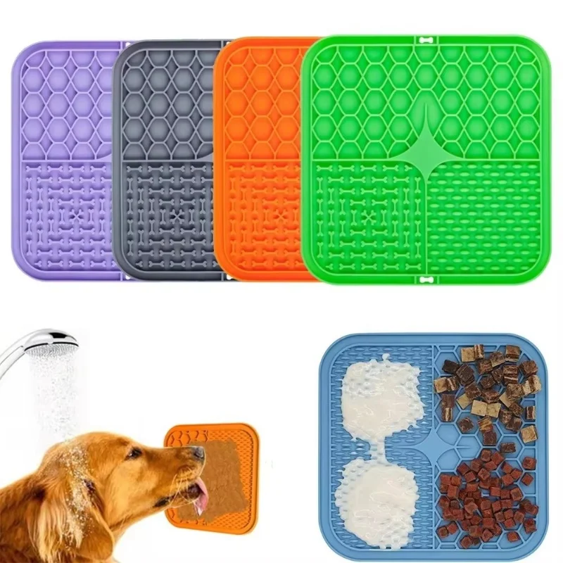 Vibrant Silicone Pet Feeding Mat for Dogs 2 Vibrant Silicone Pet Feeding Mat for Dogs - Image 2
